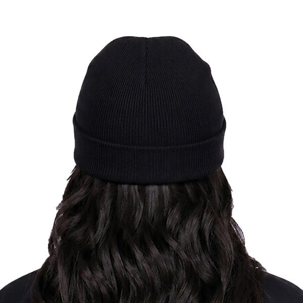 Black Beanie W B