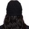 Black Beanie W Back