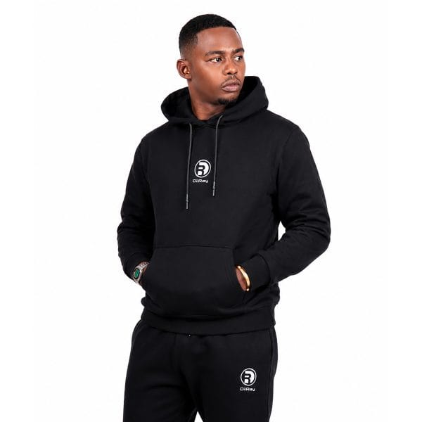 DilRay Black Classic Hoodie M