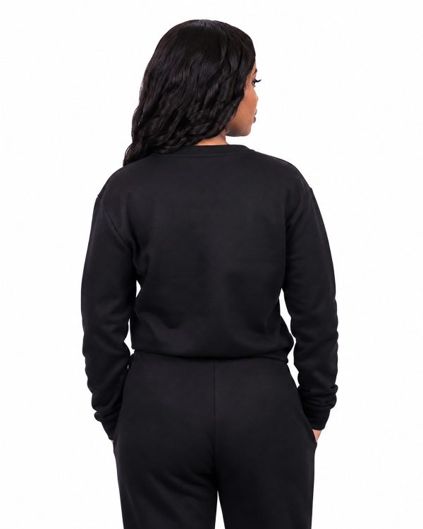 Black Classic Sweatshirt W Back