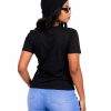 Black Classic Tshirt Black Classic Tshirt Women Back