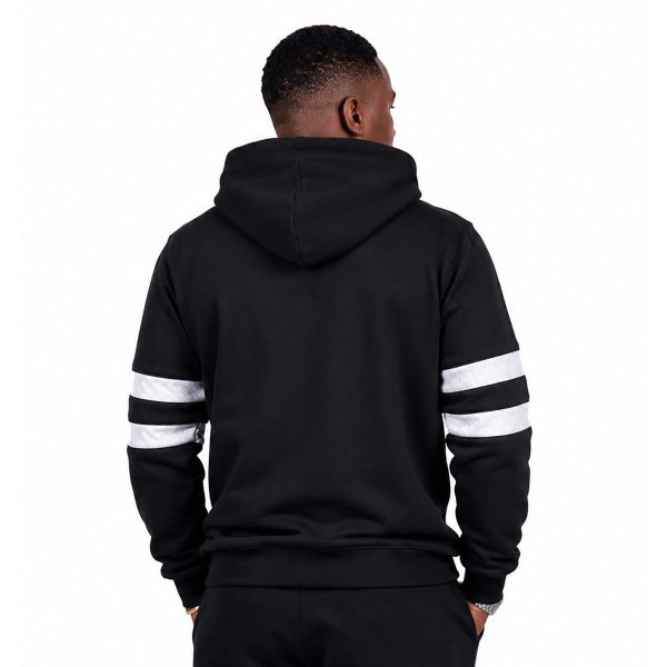Black Grey Hoodie M B