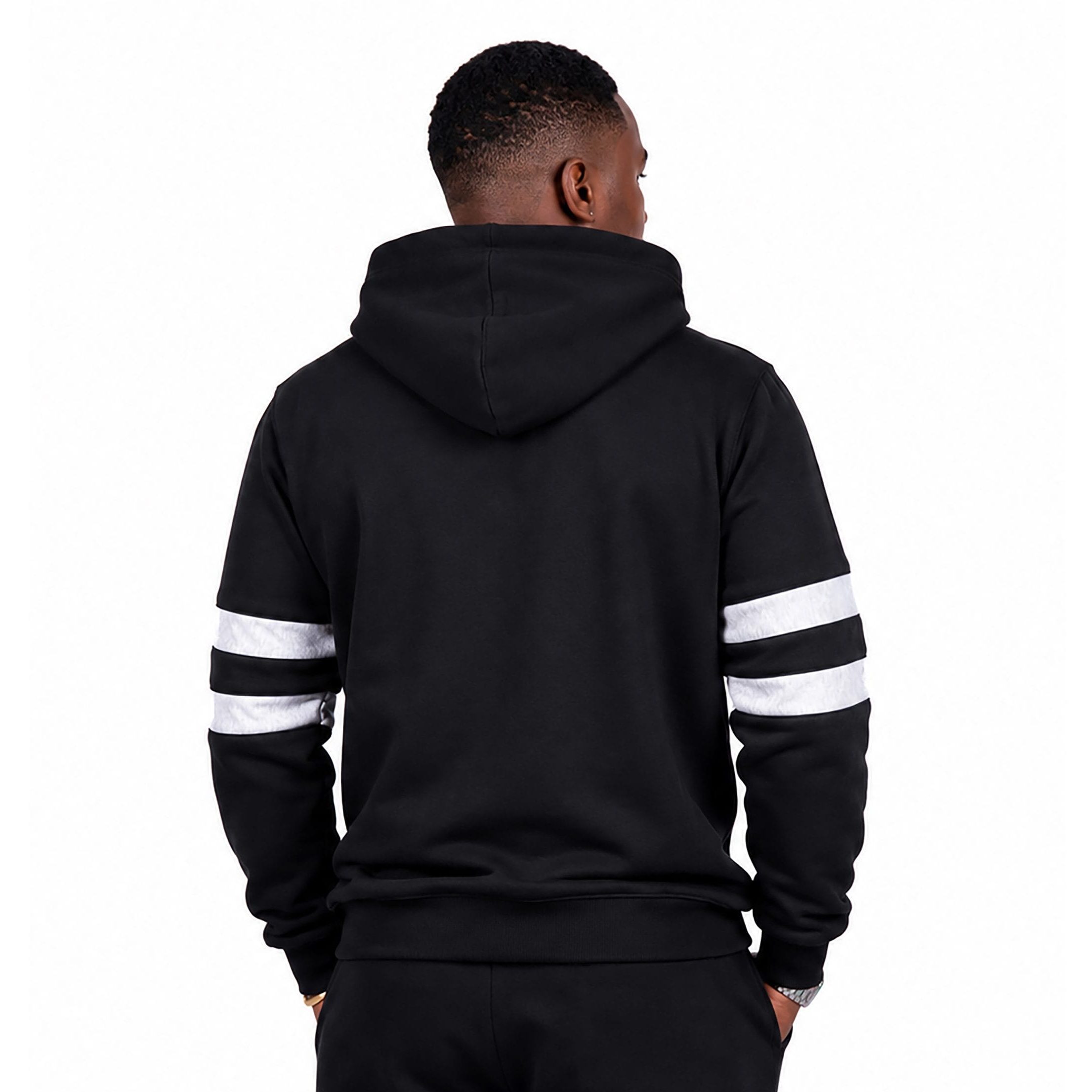Black Grey Hoodie Black Grey Hoodie M B
