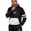 Black Grey Hoodie M Front