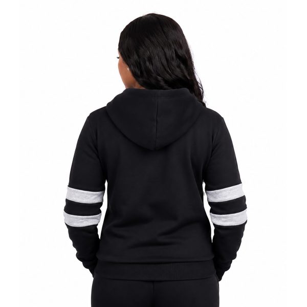 Black Grey Hoodie W B