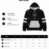 Black Grey Hoodie Black Grey Hoodies Size Guide