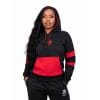 Black Red Hoodie Black Red Hoodie W