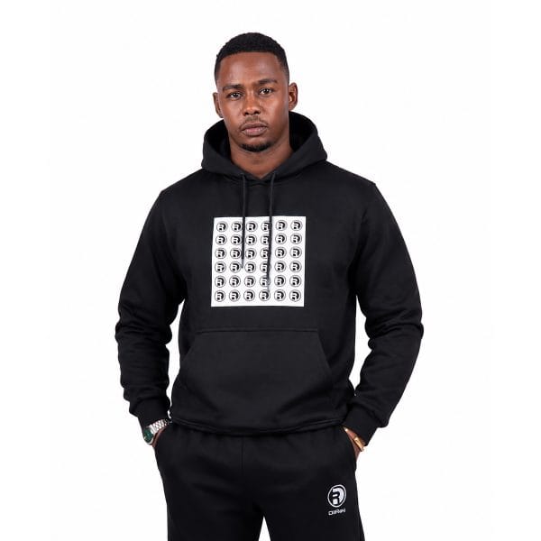 Black Square Hoodie M