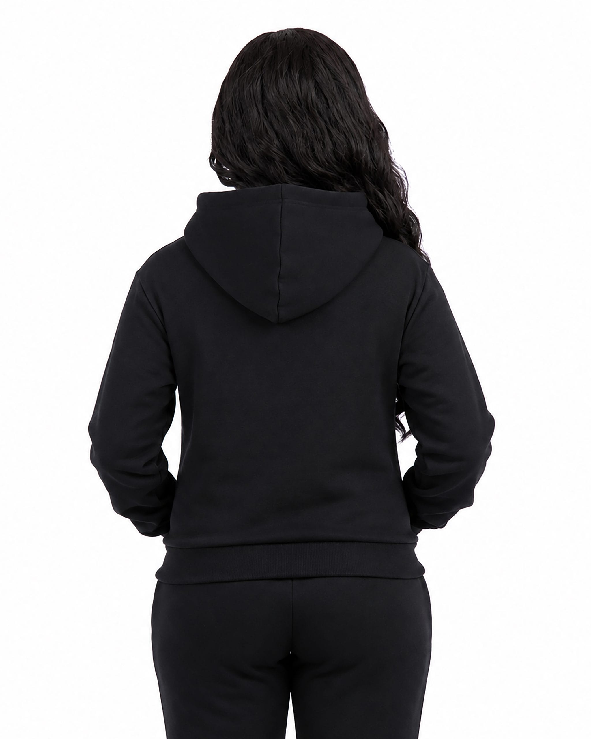 Black Square Hoodie Black Square Hoodie W Back