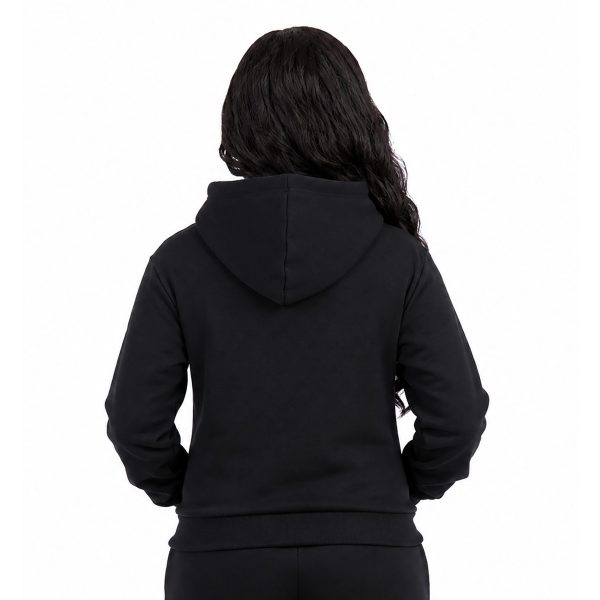 Black Square Hoodie W B