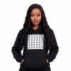 Black Square Hoodie W