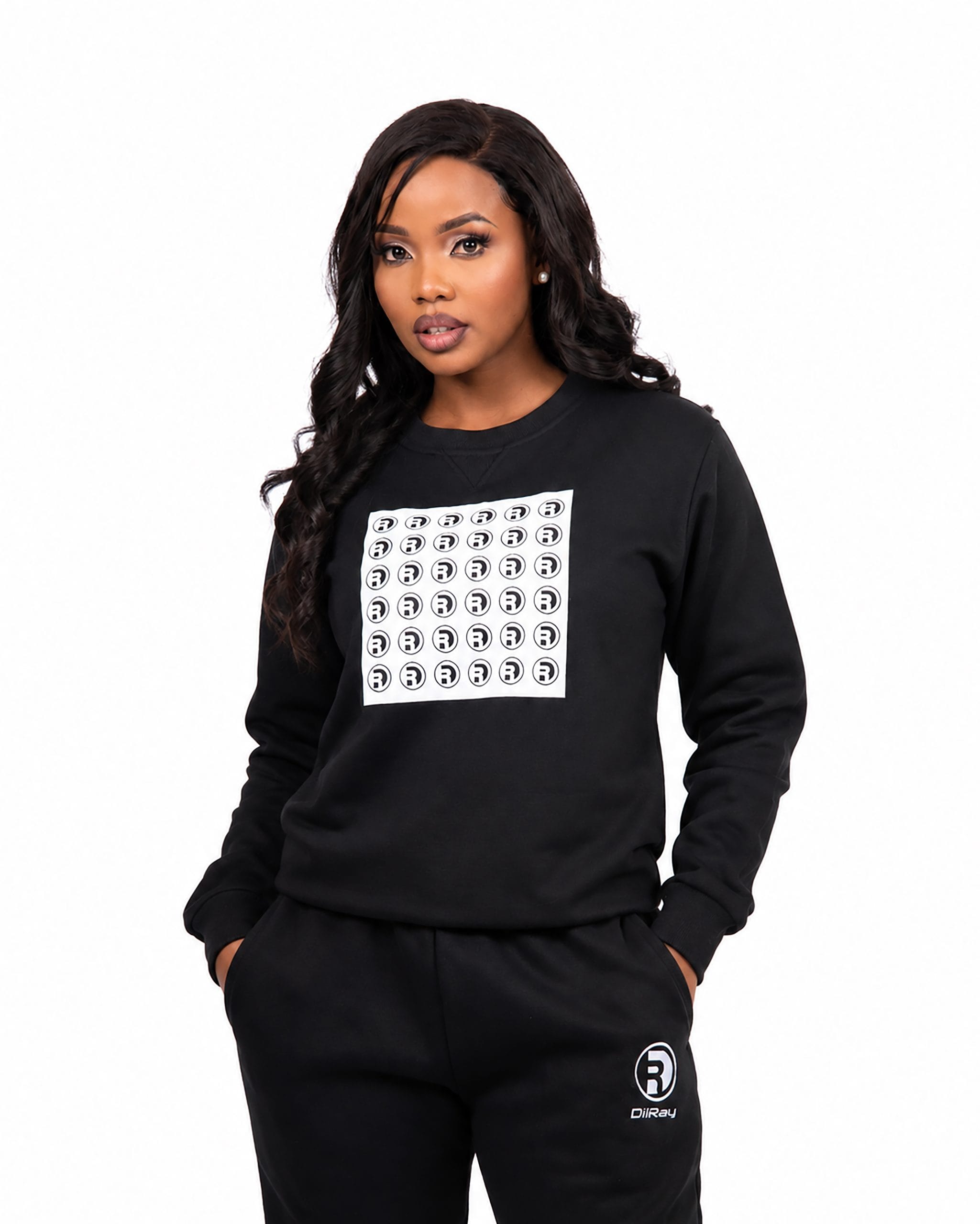 Black Square Sweatshirt Black Square Sweatshirt
