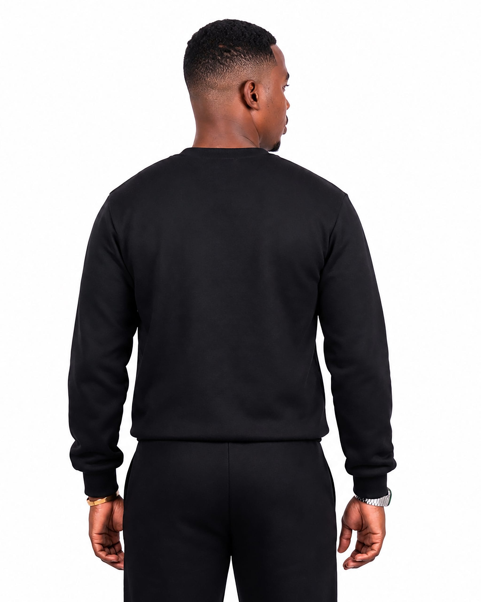 Black Square Sweatshirt Black Square Sweatshirt M Back