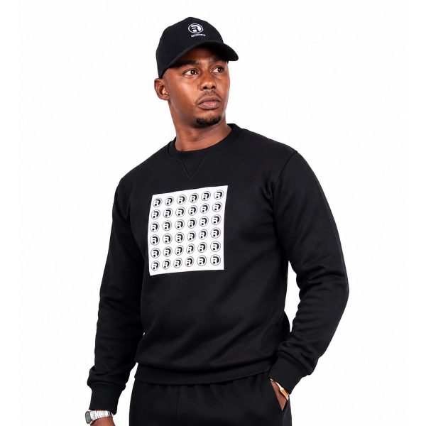 Black Square Sweatshirt M