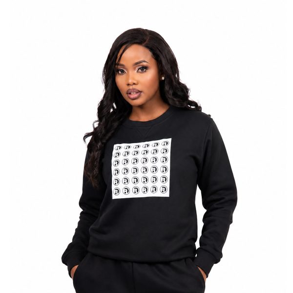 Black Square Sweatshirt W