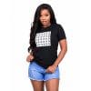 Black Square Tshirt W