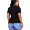 Black Squared Tshirt Back