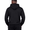 Black Striped Hoodie Black Striped Hoodie M Back