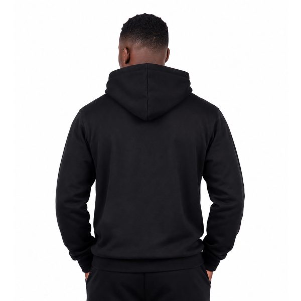 Black Striped Hoodie M B