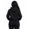 Black Striped Hoodie W B