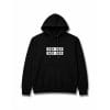 Black Striped Hoodie
