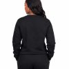 Black Striped Sweatshirt W Back