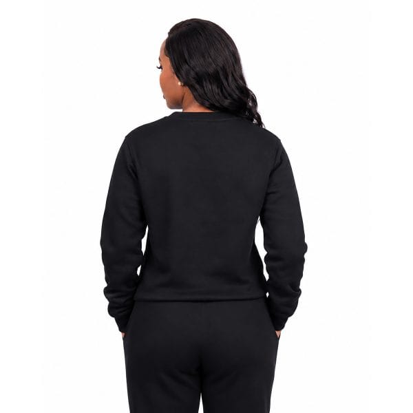 Black Striped Sweatshirt W B