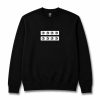 Black Striped Sweatshirt
