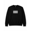 Black Striped Sweatshirt