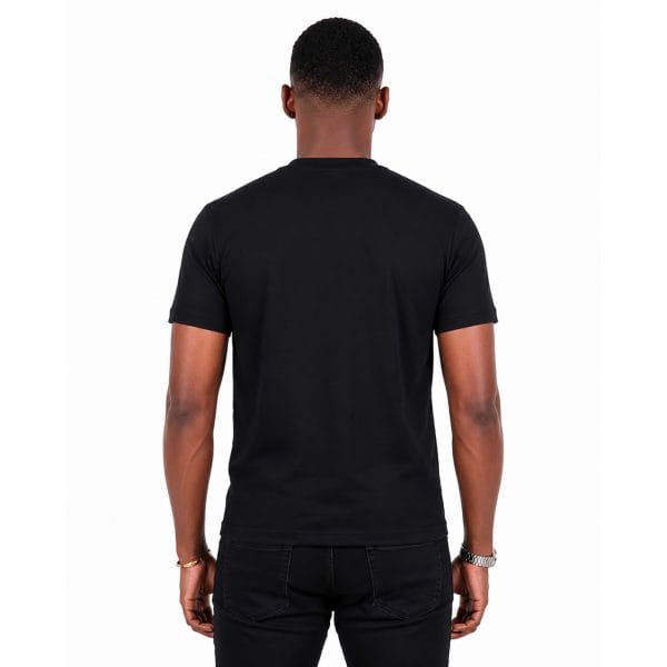 Black Striped Tshirt Men B