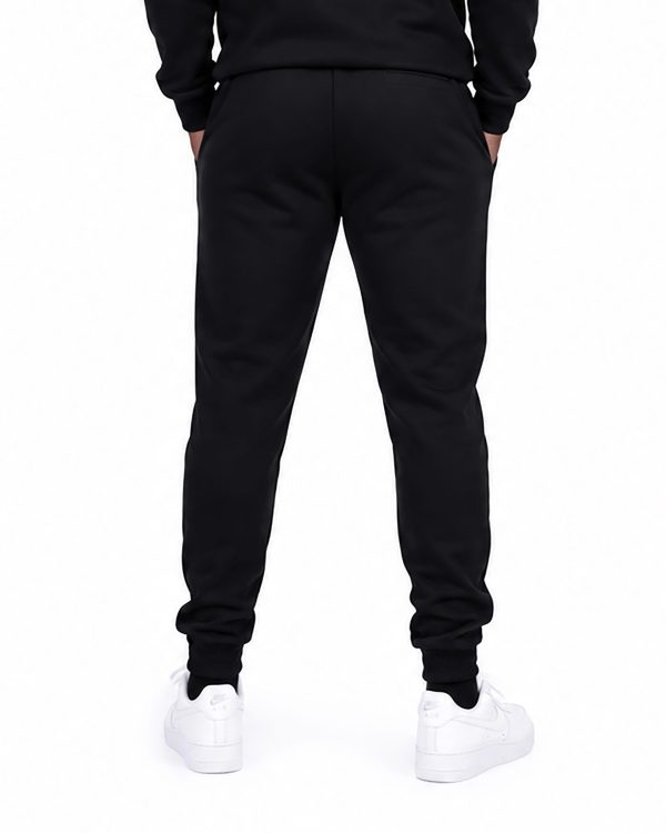 Black Sweatpants Men Back