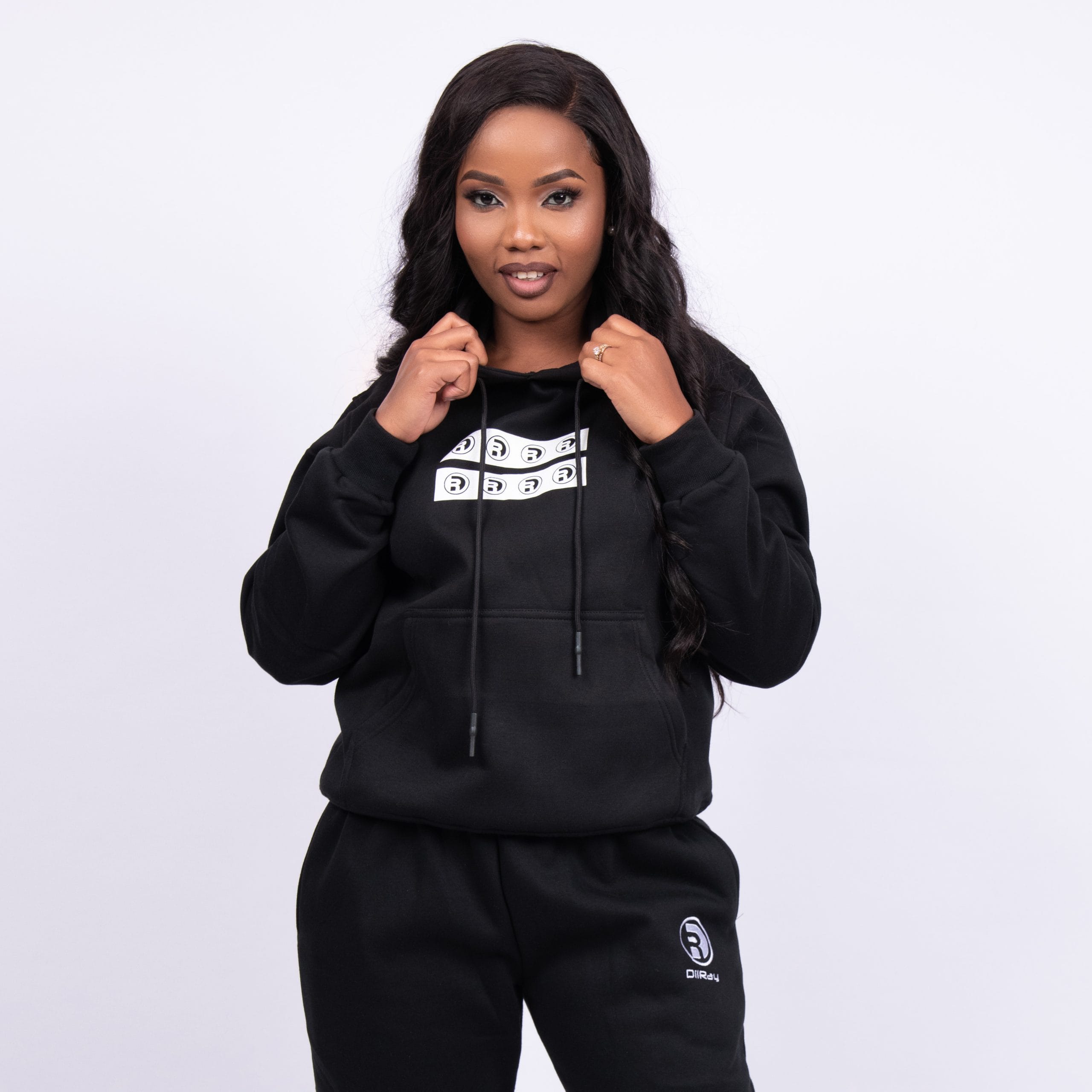 Black Striped Hoodie Black Striped Hoodie