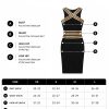 Black Bandage Dress Black Dress Size Guide