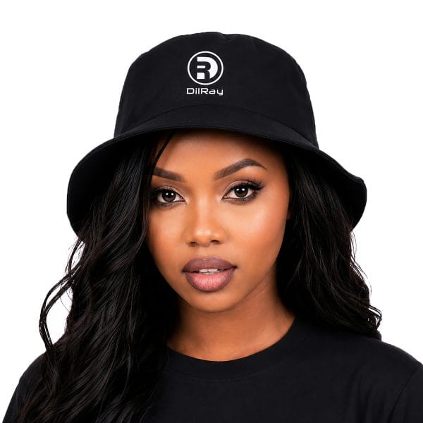 Black Bucket Hat W