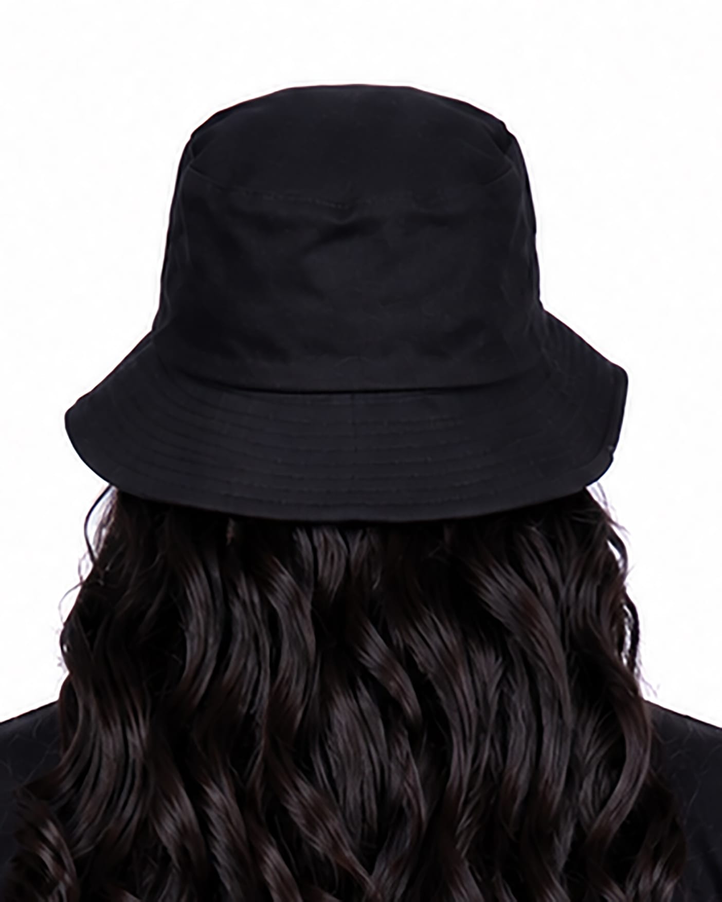 Black Bucket Hat Black Bucket Hat W Back