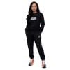 Black Striped Sweatshirt Full Set