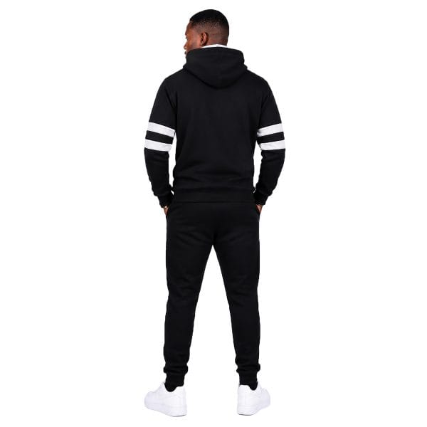 Black Grey Hoodie Full Set