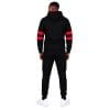 Black Red Hoodie Full Set